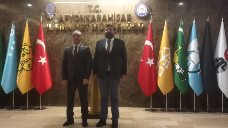 AFYONKARAHİSAR İL EMNİYET MÜDÜRÜ İLE GÖRÜŞME