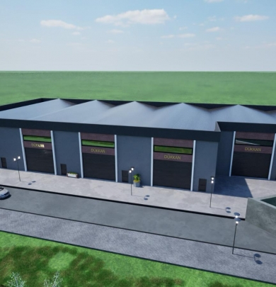 Belediyemiz Tarafından Proje Üzerinden 11 Adet Sanayi Dükkanı Satışı. 