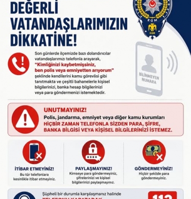 DİKKAT DİKKAT DİKKAT!
