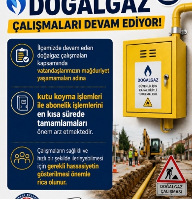 DOĞAL GAZ ÇALIŞMASI