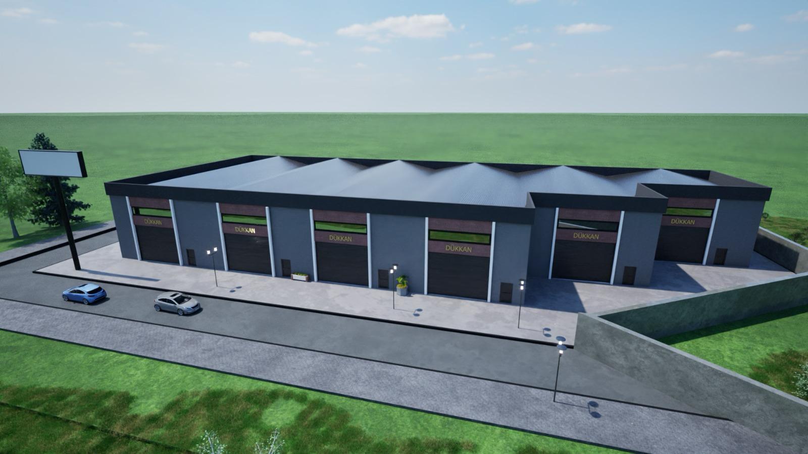 Belediyemiz Tarafından Proje Üzerinden 11 Adet Sanayi Dükkanı Satışı. 