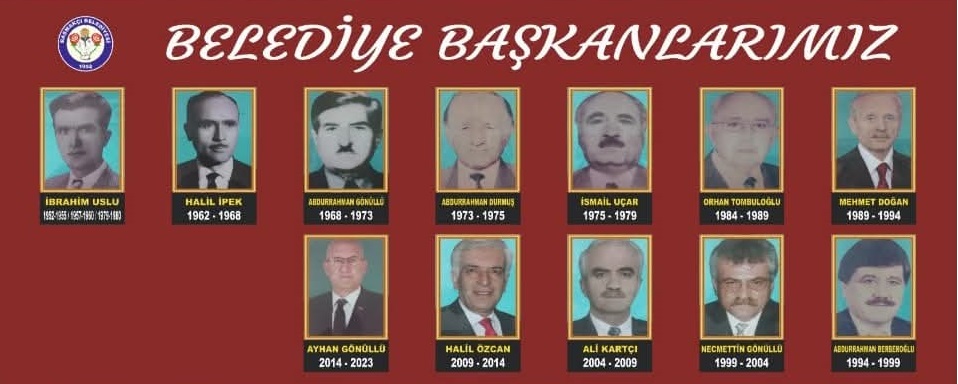 Geçmiş Dönem Belediye Başkanlarımız
